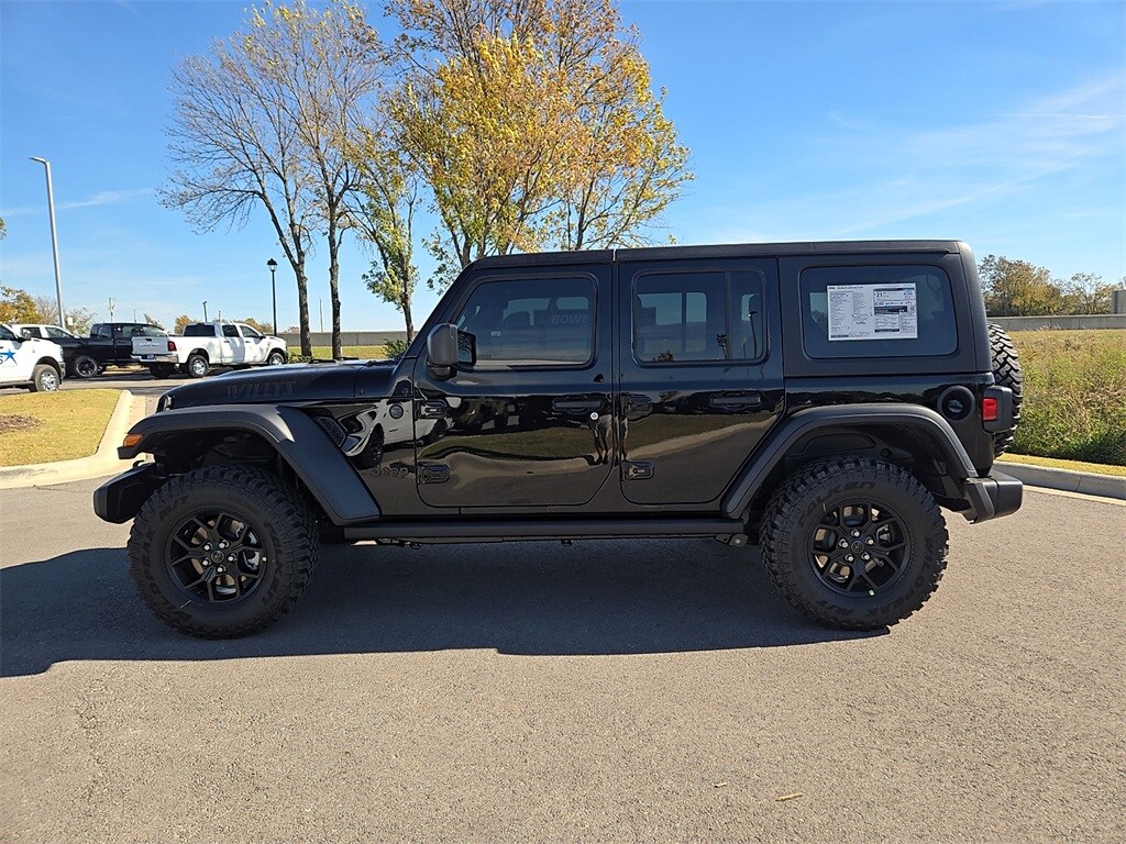 New 2026 Jeep Wrangler 4-DOOR WILLYS Sport Utility