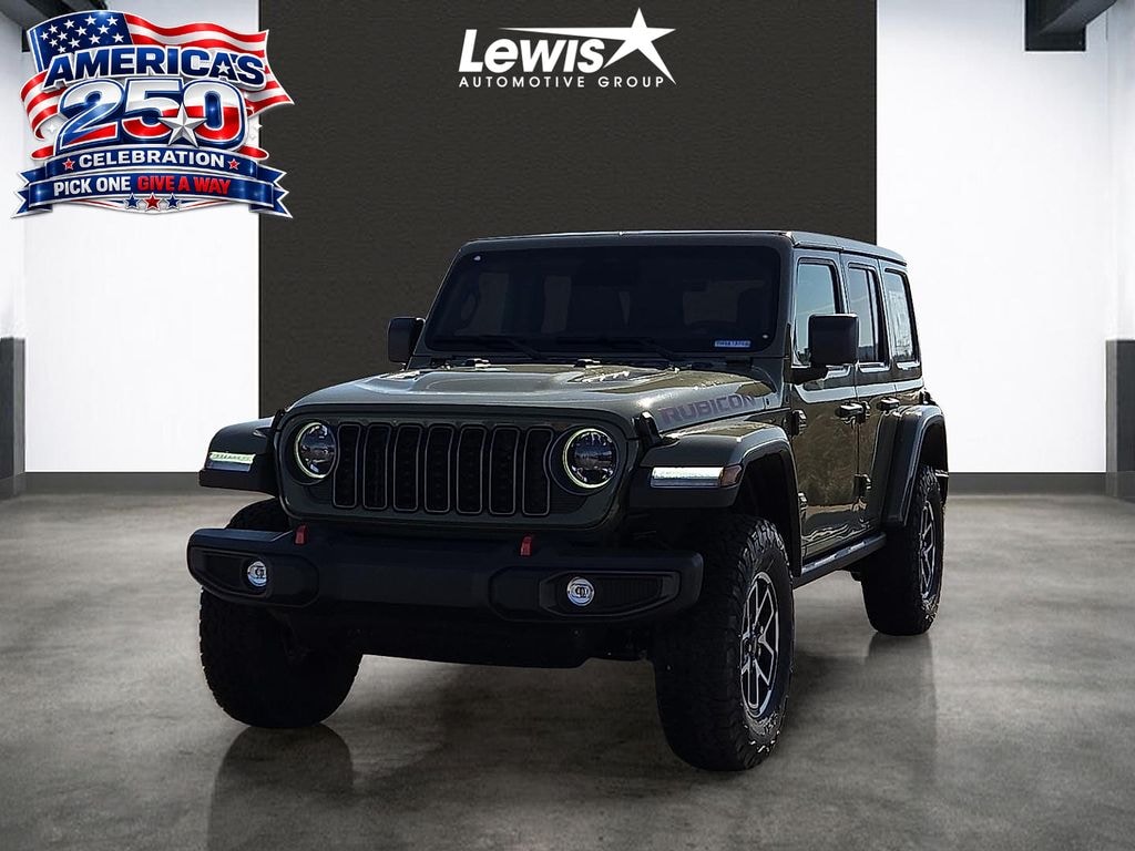 New 2026 Jeep Wrangler 4-DOOR RUBICON Sport Utility