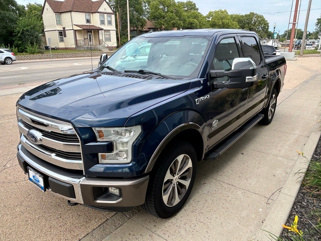 Used 2015 Ford F-150 King Ranch with VIN 1FTEW1EG4FFC15029 for sale in Yankton, SD