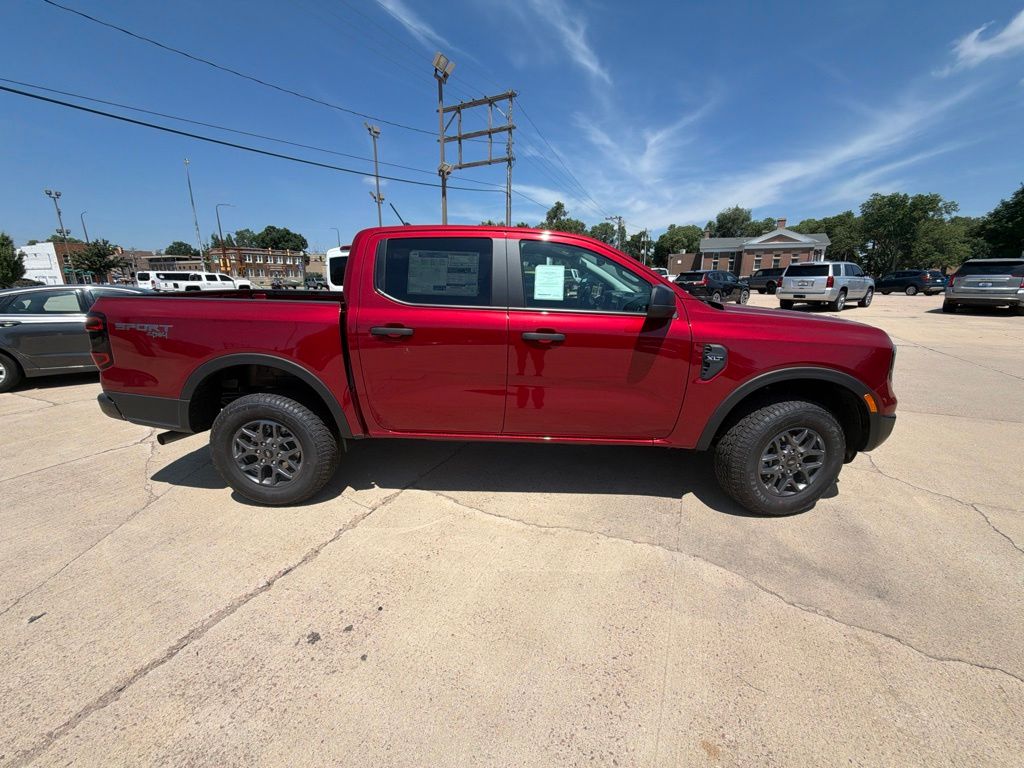 Ruby Red Metallic 2026 Ford Ranger Pickup Truck Four-Wheel Drive Automatic