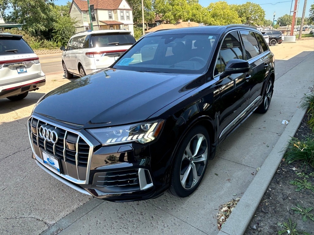 Used 2021 Audi Q7 Prestige with VIN WA1VXAF73MD015614 for sale in Yankton, SD