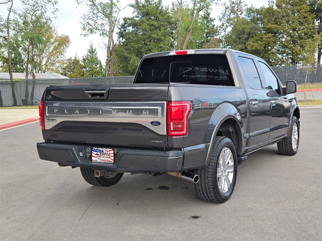 Used 2015 Ford F-150 Platinum Truck SuperCrew Cab