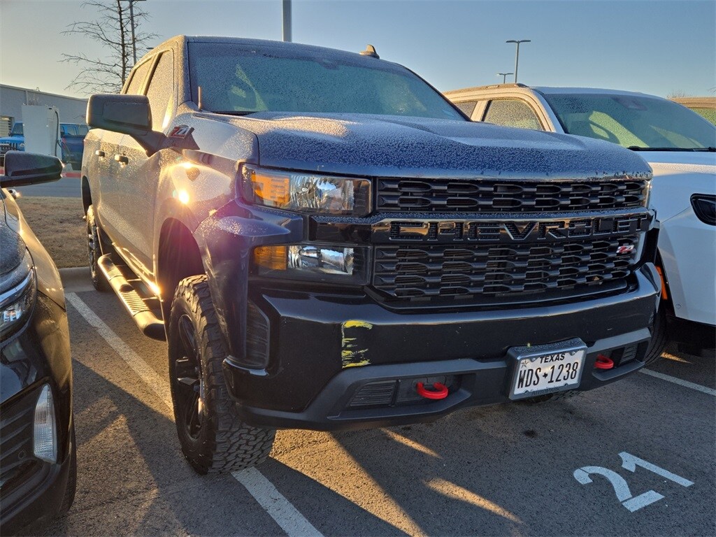 Used 2021 Chevrolet Silverado 1500 Custom Trail Boss Truck Crew Cab