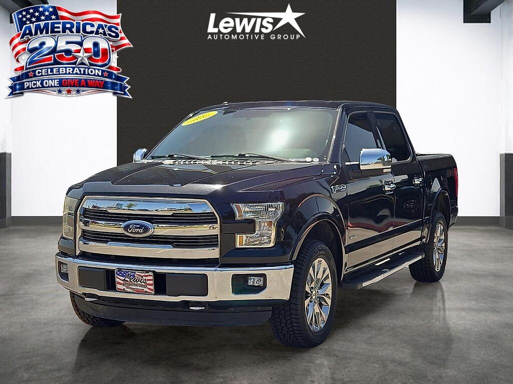 Used 2016 Ford F-150 Lariat Truck SuperCrew Cab