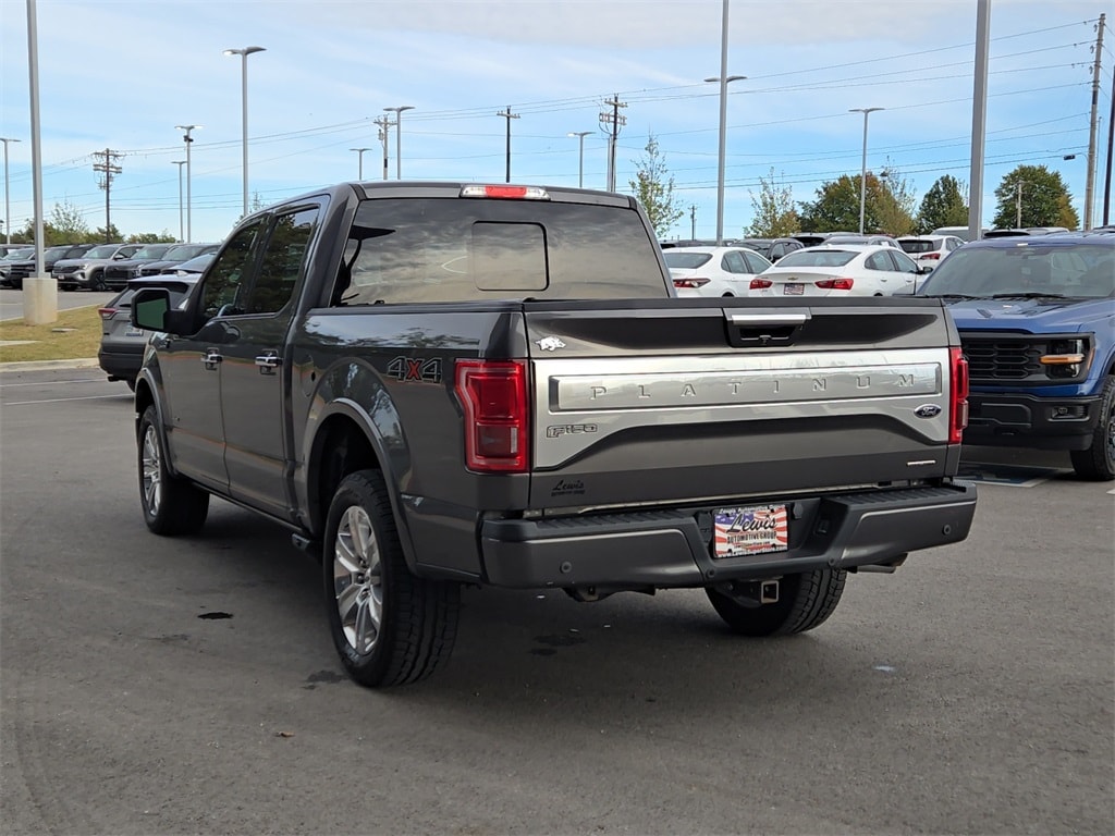 Used 2015 Ford F-150 Platinum Truck SuperCrew Cab