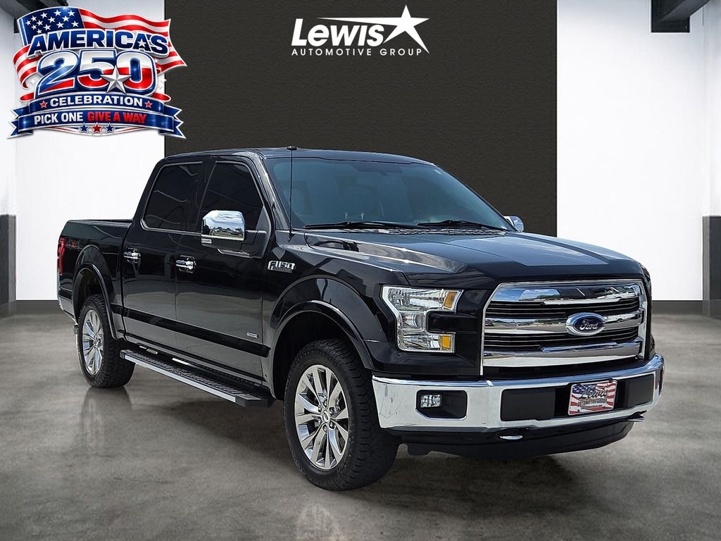 Used 2016 Ford F-150 Lariat Truck SuperCrew Cab
