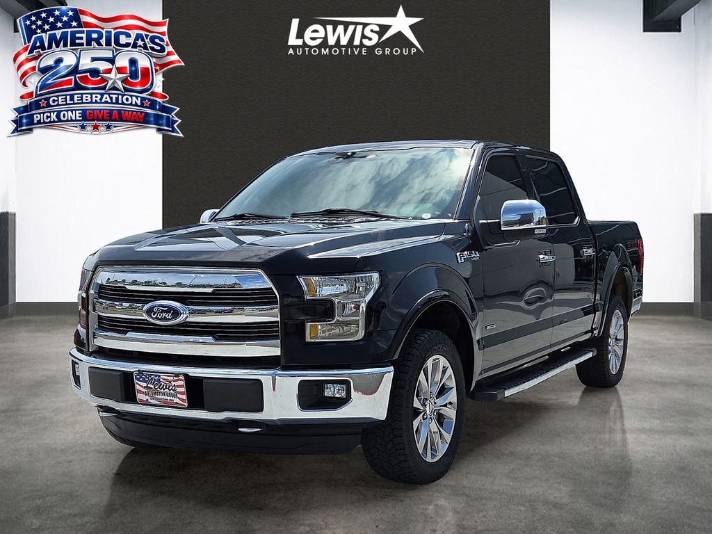 Used 2016 Ford F-150 Lariat Truck SuperCrew Cab