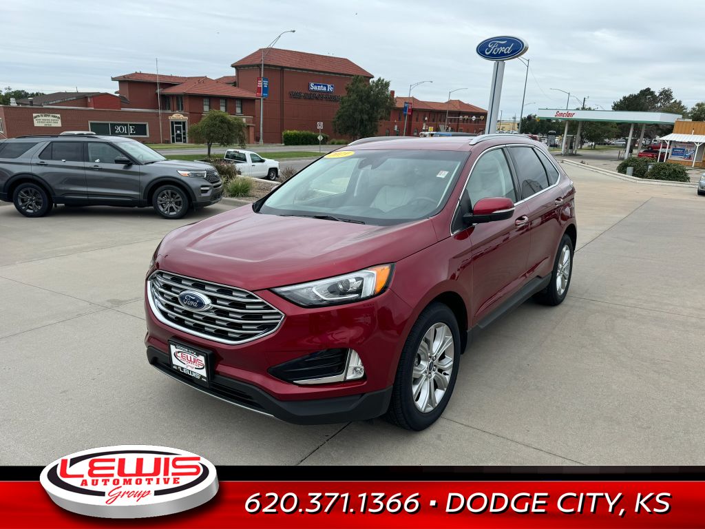 Used 2019 Ford Edge Titanium with VIN 2FMPK4K92KBC47836 for sale in Dodge City, KS