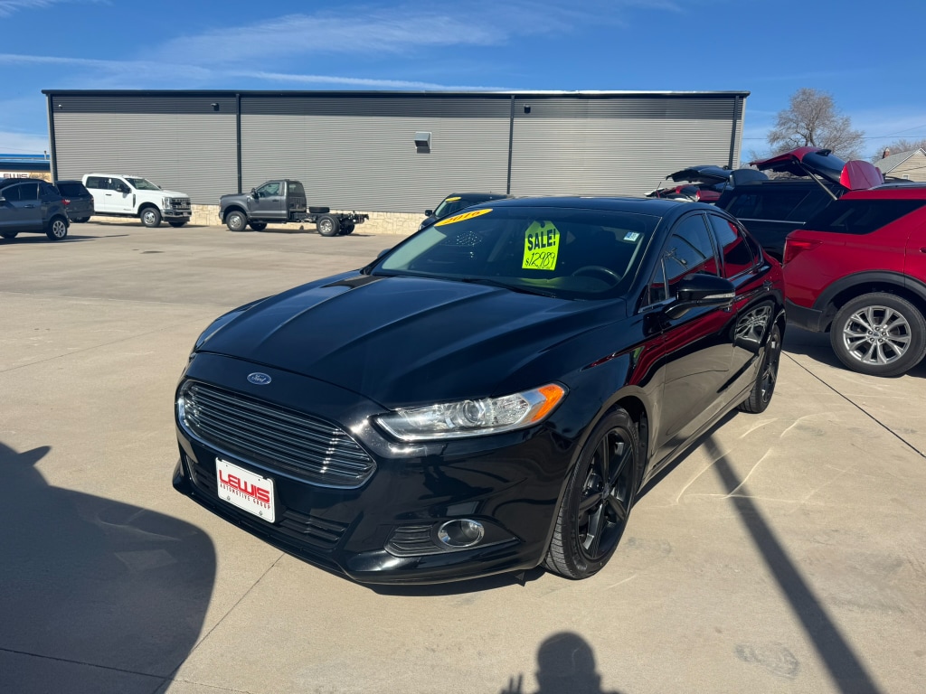 Used 2016 Ford Fusion SE with VIN 3FA6P0HD0GR323736 for sale in Dodge City, KS