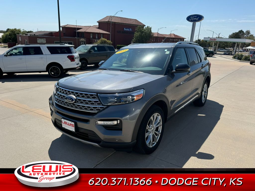 Used 2023 Ford Explorer Limited with VIN 1FMSK8FH7PGA07698 for sale in Dodge City, KS