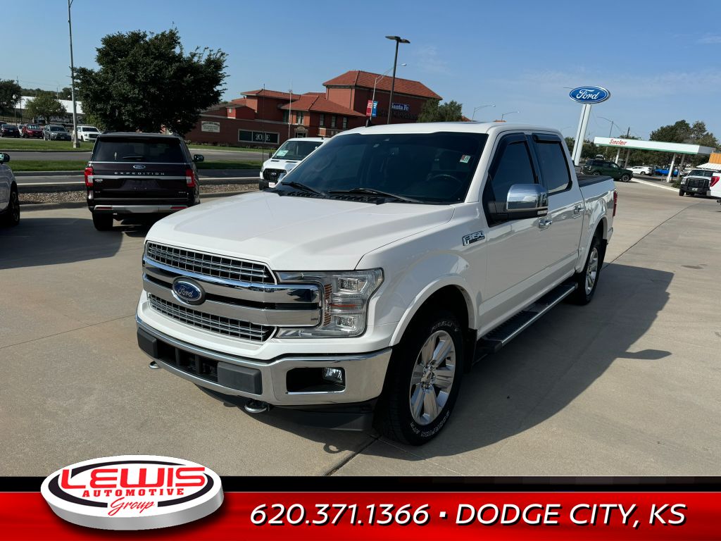 Used 2019 Ford F-150 Lariat with VIN 1FTEW1E41KFA50136 for sale in Dodge City, KS