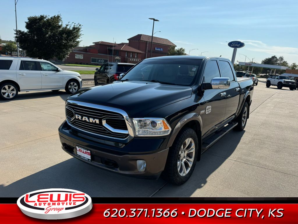 Used 2018 RAM Ram 1500 Longhorn with VIN 1C6RR7PT4JS176584 for sale in Dodge City, KS