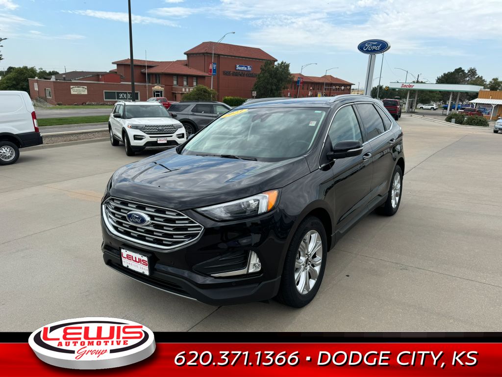 Used 2023 Ford Edge Titanium with VIN 2FMPK4K90PBA22872 for sale in Dodge City, KS