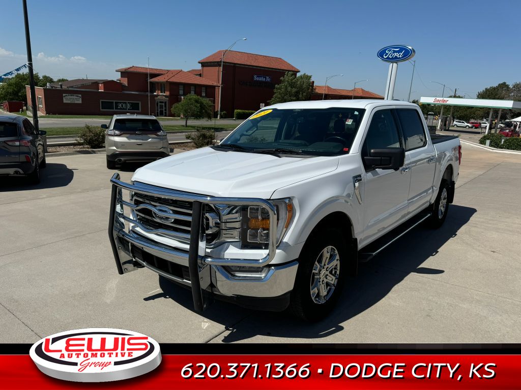 Used 2021 Ford F-150 XLT with VIN 1FTFW1E81MFB48691 for sale in Dodge City, KS