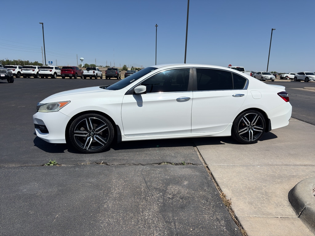 Used 2016 Honda Accord Sport with VIN 1HGCR2F56GA214935 for sale in Hays, KS