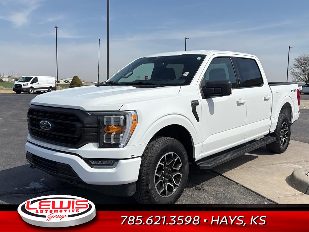 Used 2023 Ford F-150 XLT with VIN 1FTFW1E52PFA65264 for sale in Hays, KS