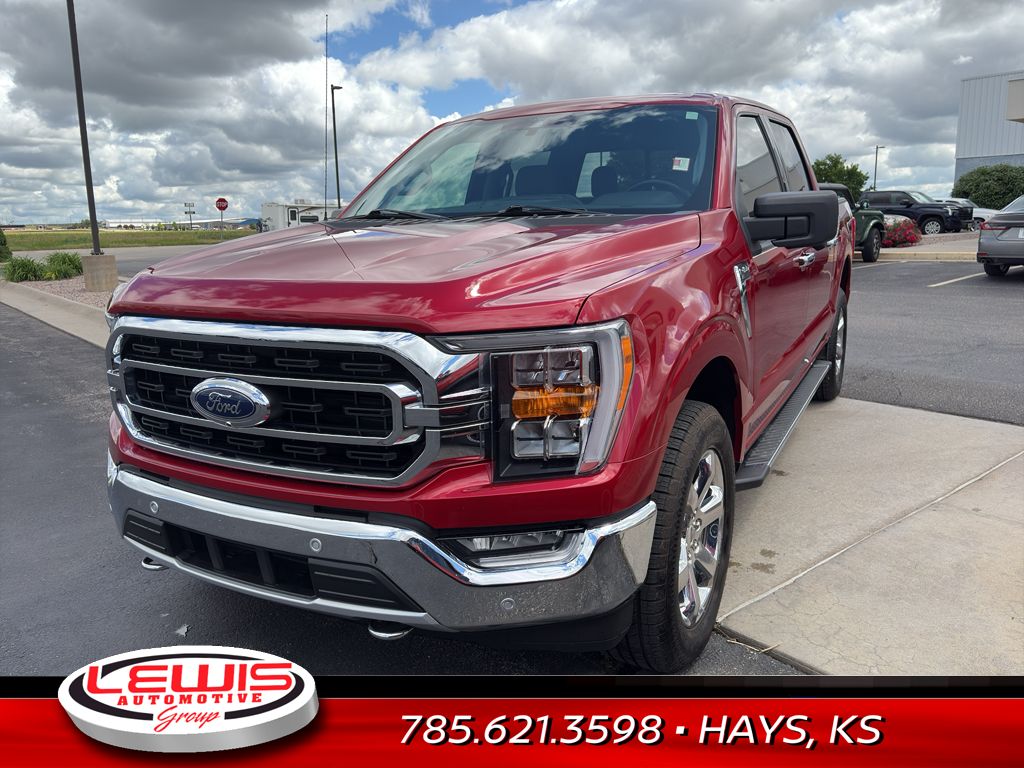Used 2021 Ford F-150 XLT with VIN 1FTFW1E89MKD80608 for sale in Hays, KS