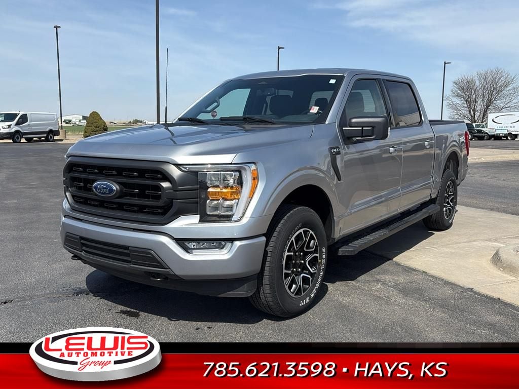 Used 2023 Ford F-150 XLT with VIN 1FTFW1E55PFB73975 for sale in Hays, KS