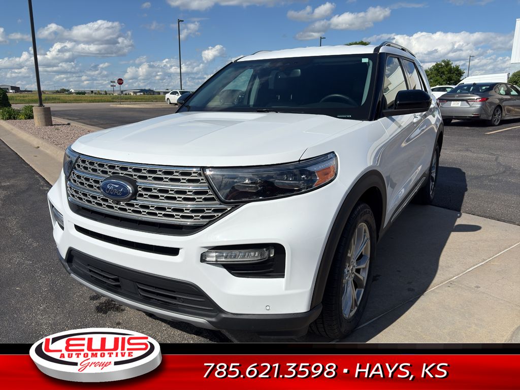 Used 2023 Ford Explorer Limited with VIN 1FMSK8FH3PGB69568 for sale in Hays, KS