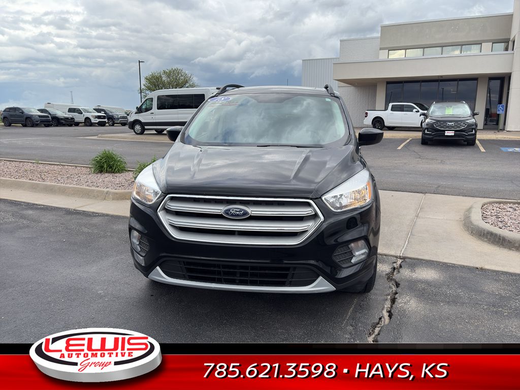 Used 2018 Ford Escape SE with VIN 1FMCU9GD0JUD39281 for sale in Hays, KS