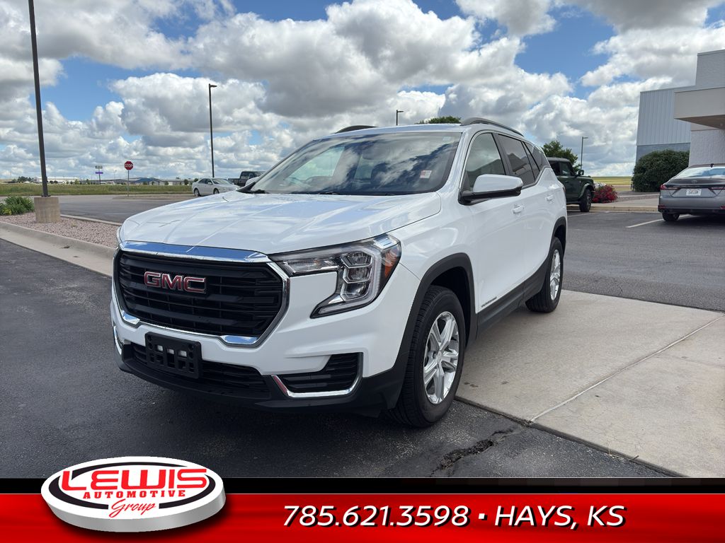 Used 2023 GMC Terrain SLE with VIN 3GKALTEG9PL238188 for sale in Hays, KS