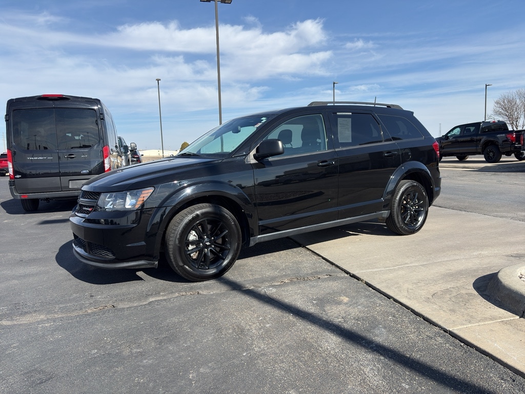 Used 2020 Dodge Journey SE with VIN 3C4PDCAB5LT266190 for sale in Hays, KS