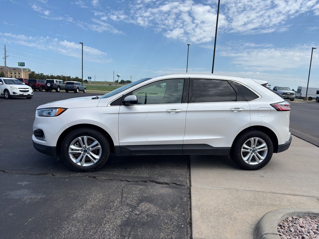 Used 2019 Ford Edge SEL with VIN 2FMPK4J91KBB90790 for sale in Hays, KS