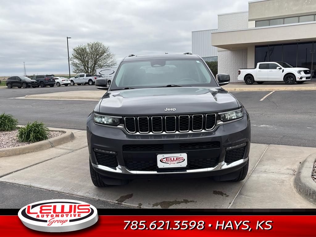Used 2022 Jeep Grand Cherokee L Limited with VIN 1C4RJKBG1N8536569 for sale in Hays, KS