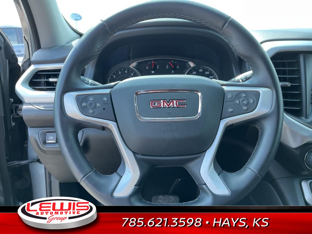 Used 2023 GMC Acadia SLT with VIN 1GKKNUL44PZ208490 for sale in Hays, KS