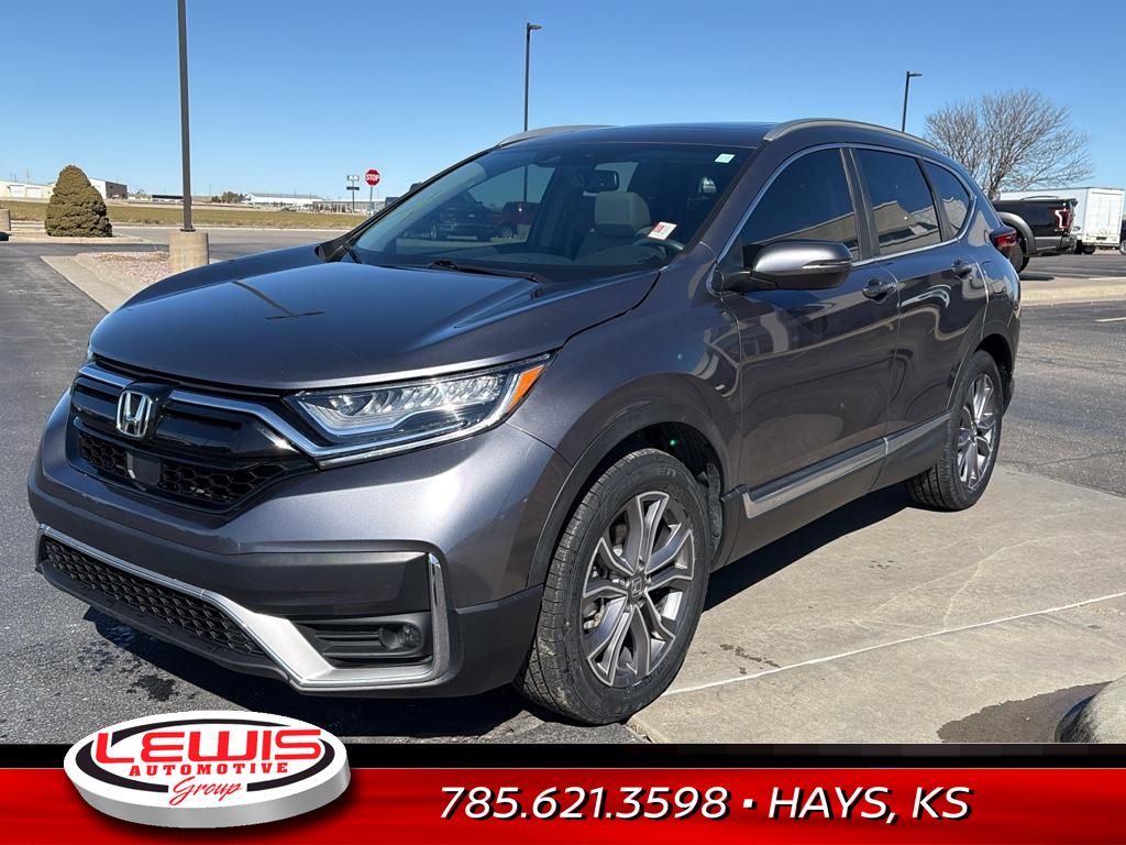Used 2021 Honda CR-V Touring with VIN 2HKRW2H93MH622959 for sale in Hays, KS