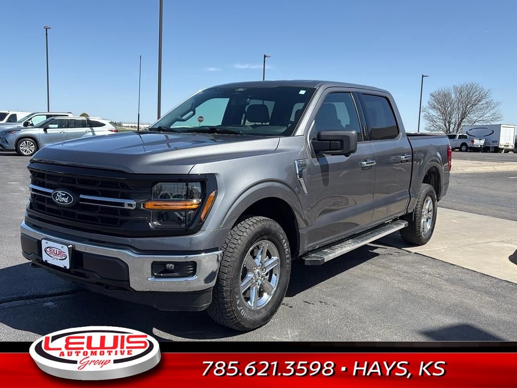 Used 2024 Ford F-150 XLT with VIN 1FTFW3L81RKD69219 for sale in Hays, KS