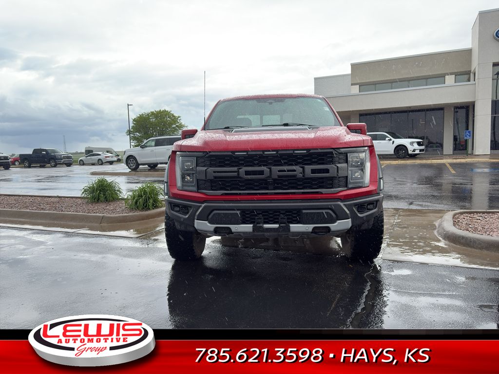 Used 2022 Ford F-150 Raptor with VIN 1FTFW1RG3NFB87771 for sale in Hays, KS