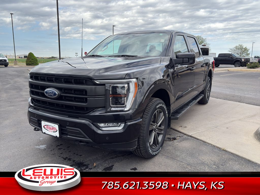 Used 2022 Ford F-150 Lariat with VIN 1FTFW1E59NFC24570 for sale in Hays, KS