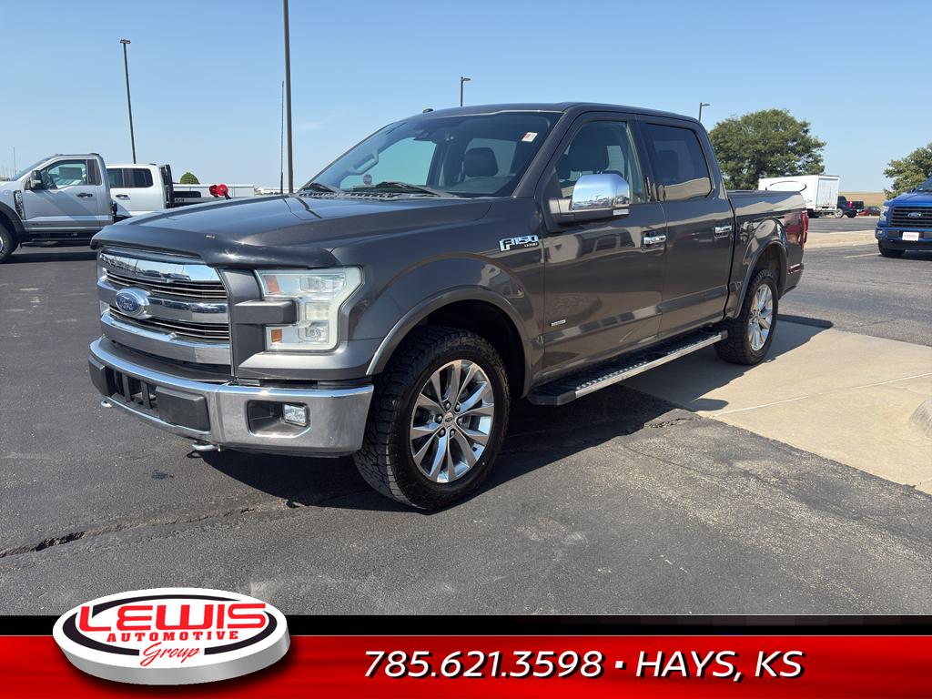Used 2016 Ford F-150 Lariat with VIN 1FTEW1EG6GKD30840 for sale in Hays, KS