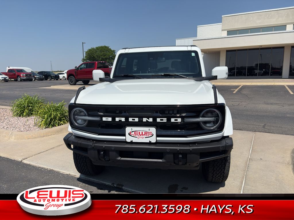 Used 2022 Ford Bronco 2-Door Outer Banks with VIN 1FMDE5AP7NLB09682 for sale in Hays, KS