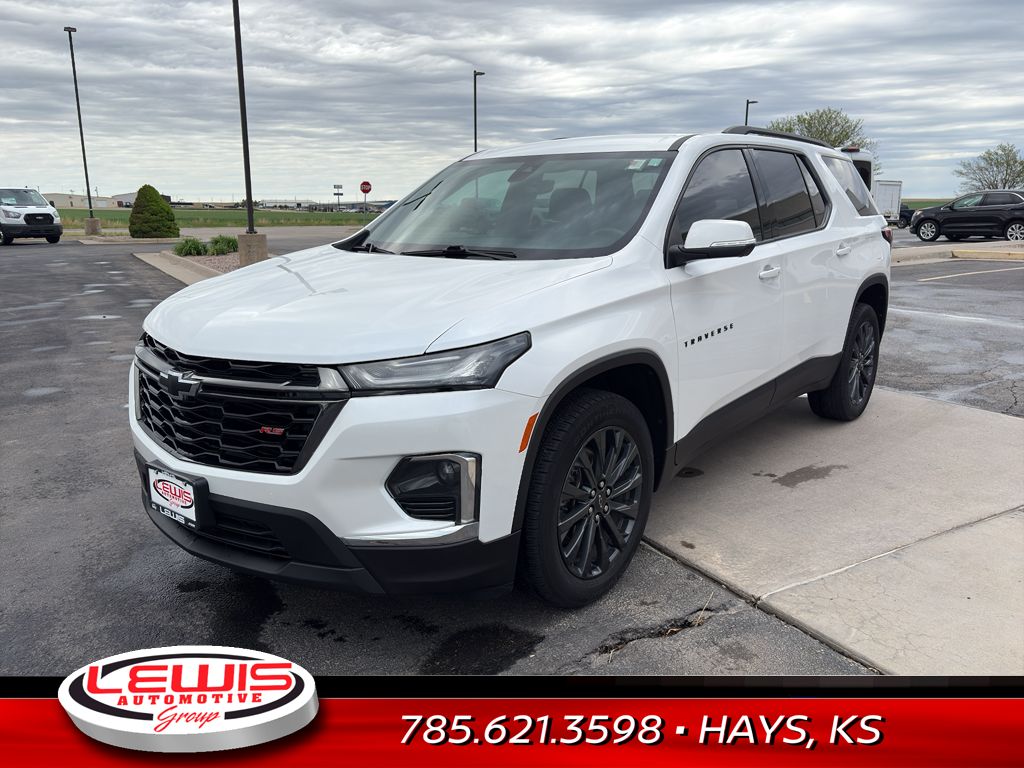 Used 2023 Chevrolet Traverse RS with VIN 1GNERJKW9PJ201328 for sale in Hays, KS