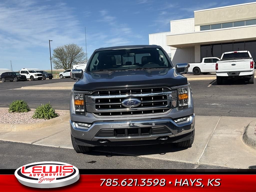Used 2021 Ford F-150 Lariat with VIN 1FTEW1EP8MFA47537 for sale in Hays, KS