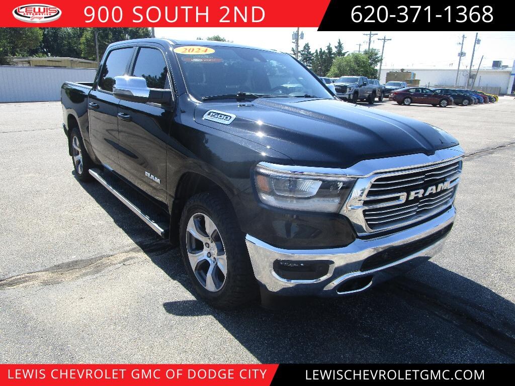 Used 2024 Ram 1500 Laramie Crew Cab 4x4 57 Box Truck