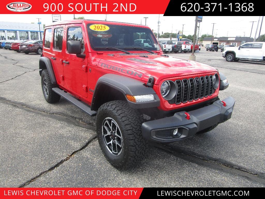 Used 2025 Jeep Wrangler 4-Door Rubicon 4x4 SUV