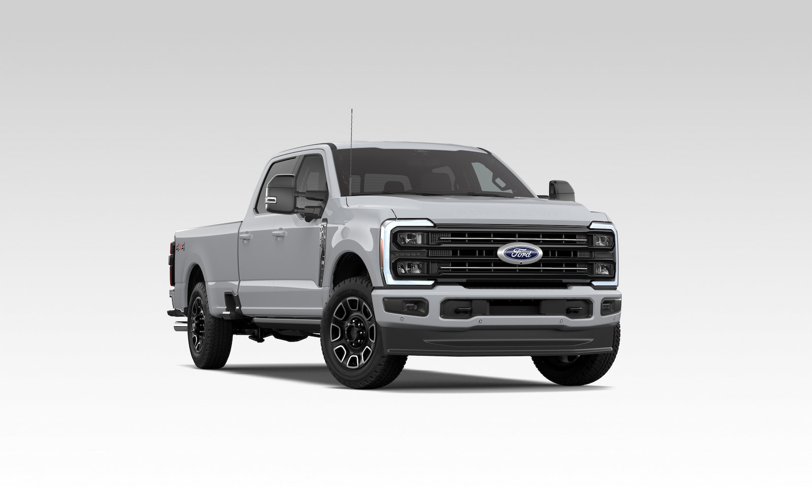 2026 Ford Super Duty Heavy Towing 2026 Ford Super Duty towing a large trailer