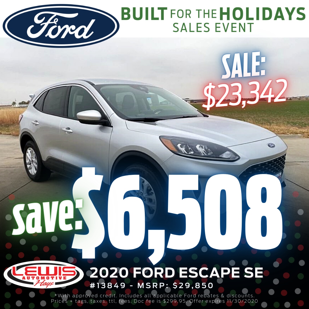 Ford Dealer Near Me New Specials at Lewis Ford Hays KS
