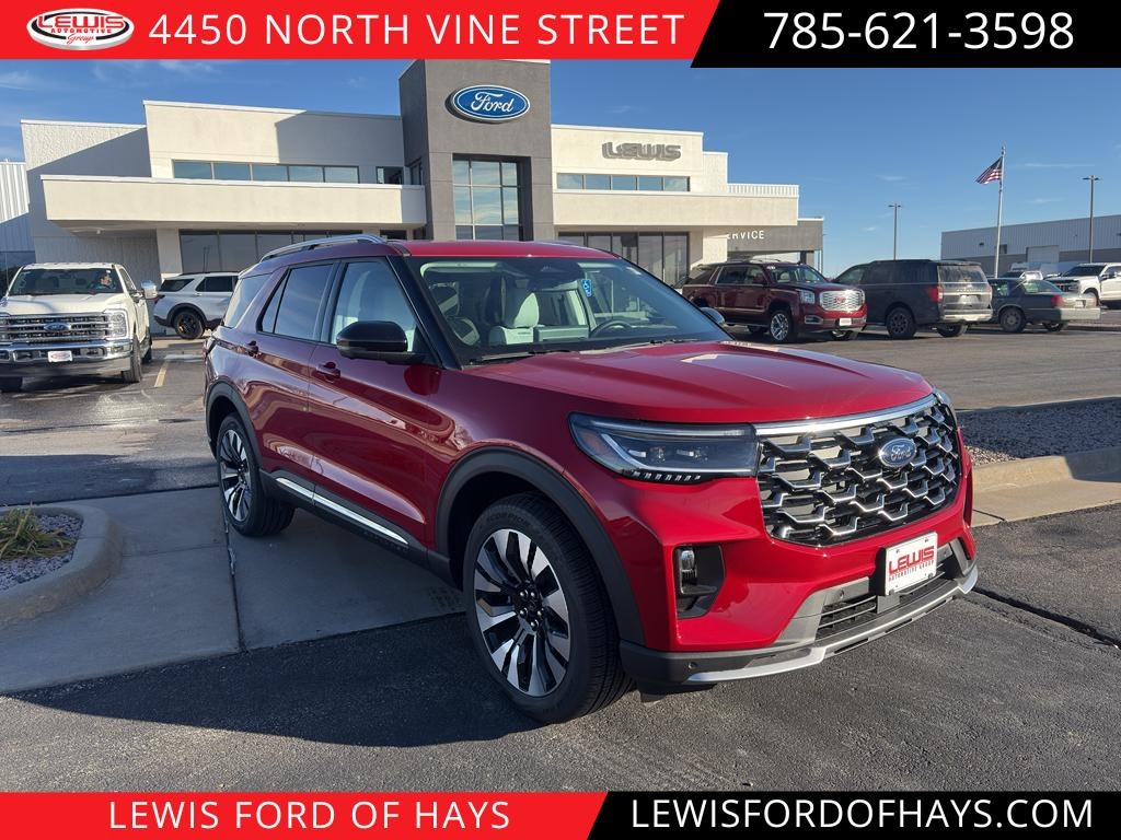 New 2026 Ford Explorer Platinum Sport Utility
