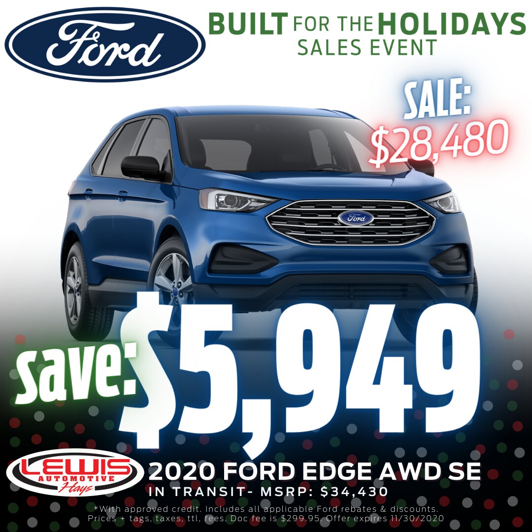 Ford Dealer Near Me New Specials at Lewis Ford Hays KS