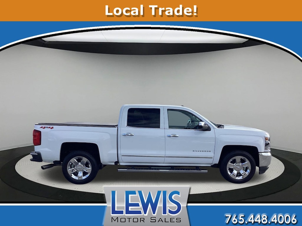 Used 2018 Chevrolet Silverado 1500 LTZ w/1LZ Truck Crew Cab