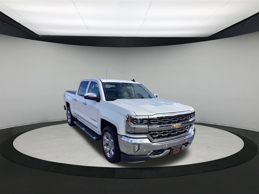 Used 2018 Chevrolet Silverado 1500 LTZ w/1LZ Truck Crew Cab