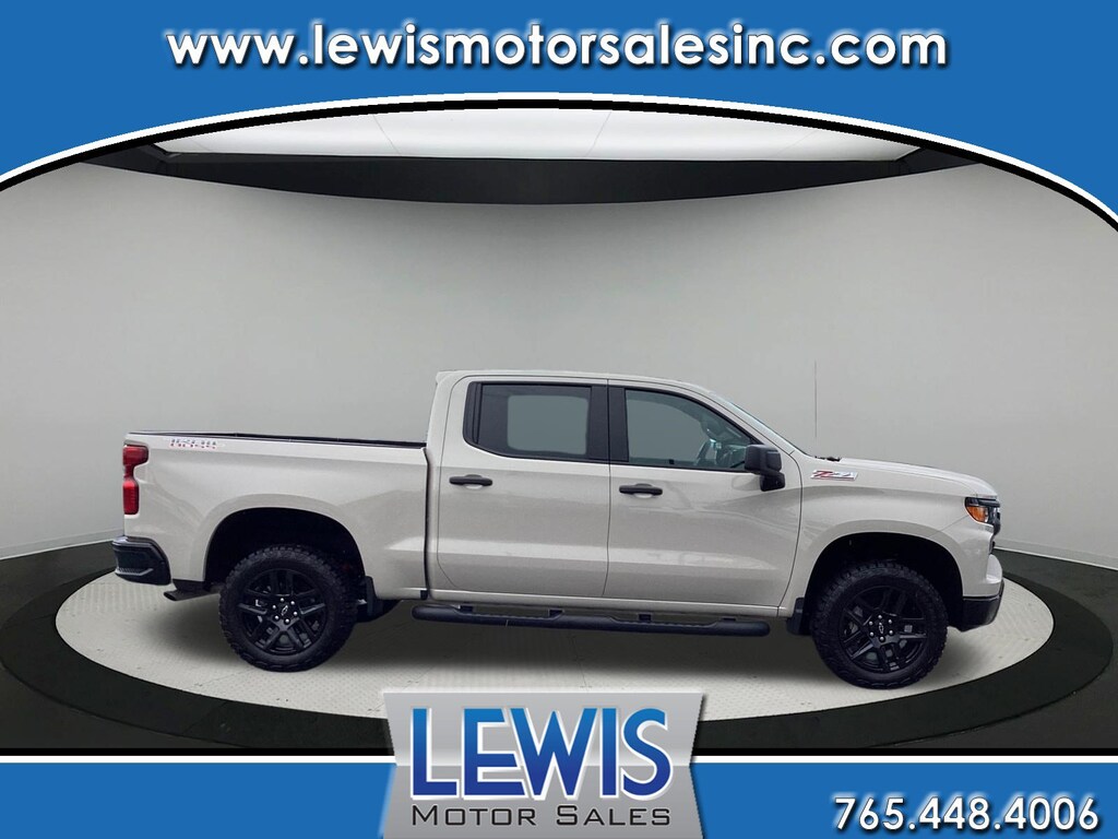 Used 2026 Chevrolet Silverado 1500 Custom Trail Boss Truck Crew Cab
