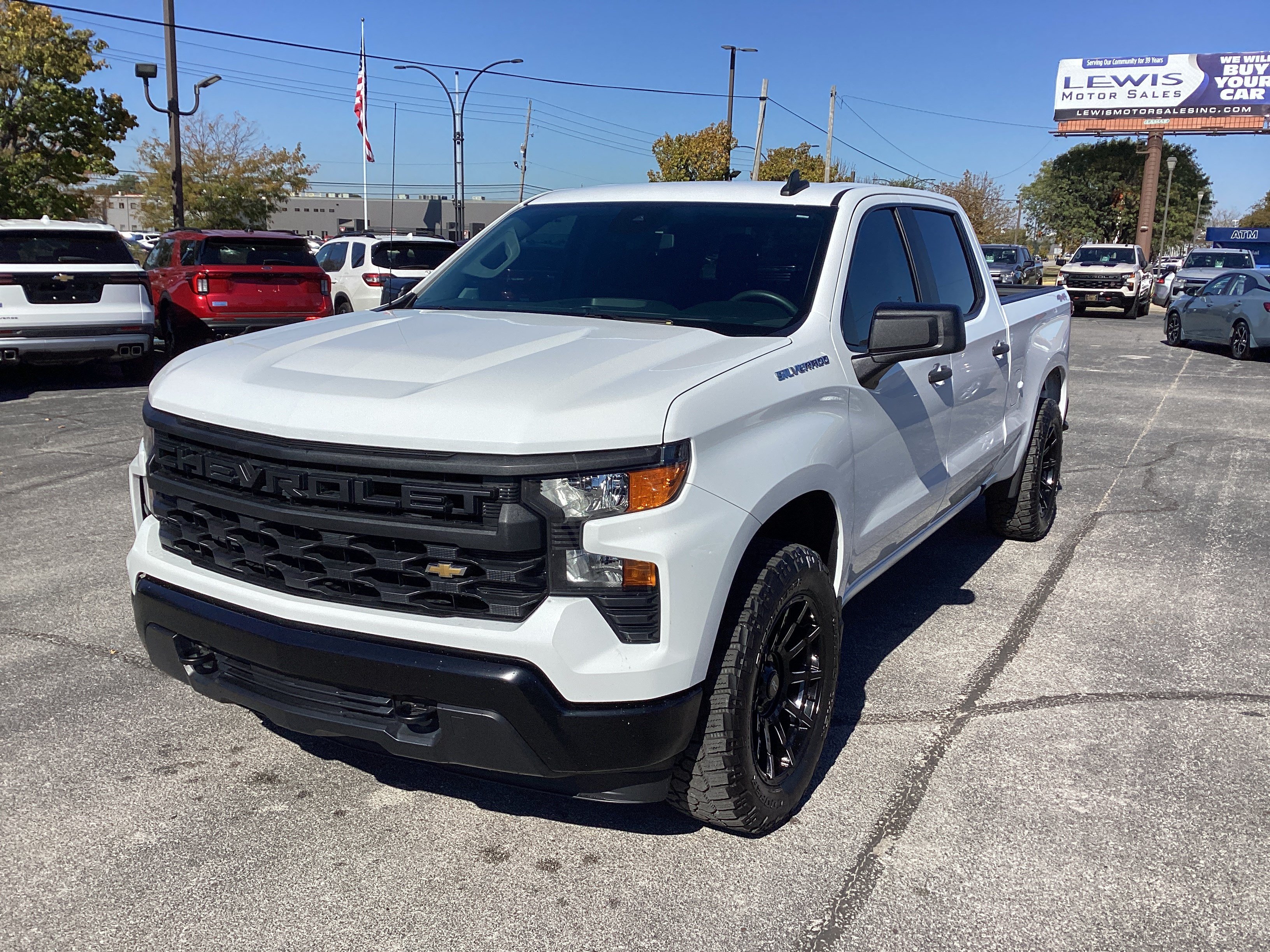 Used 2024 Chevrolet Silverado 1500 Work Truck Truck Crew Cab