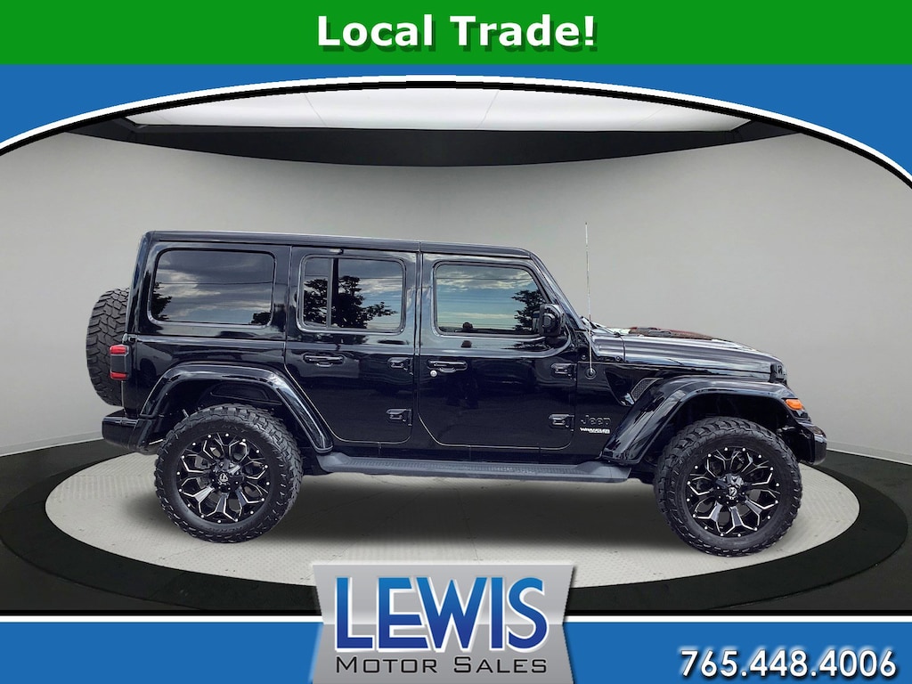 Used 2021 Jeep Wrangler Unlimited Sahara SUV