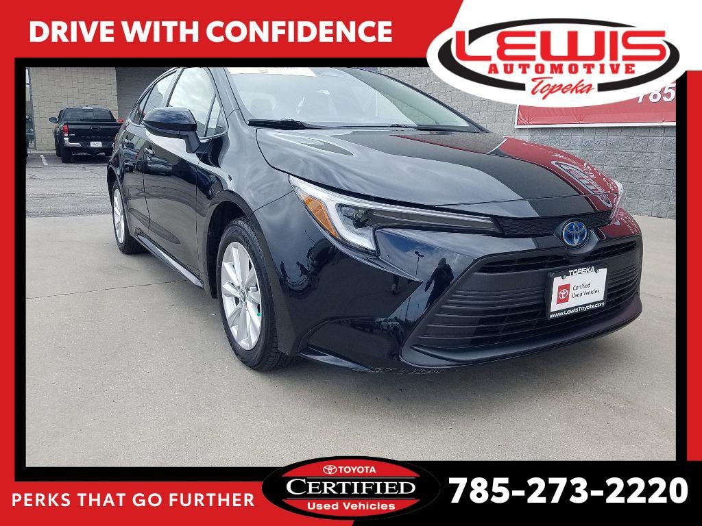 Certified 2025 Toyota Corolla Hybrid LE Sedan