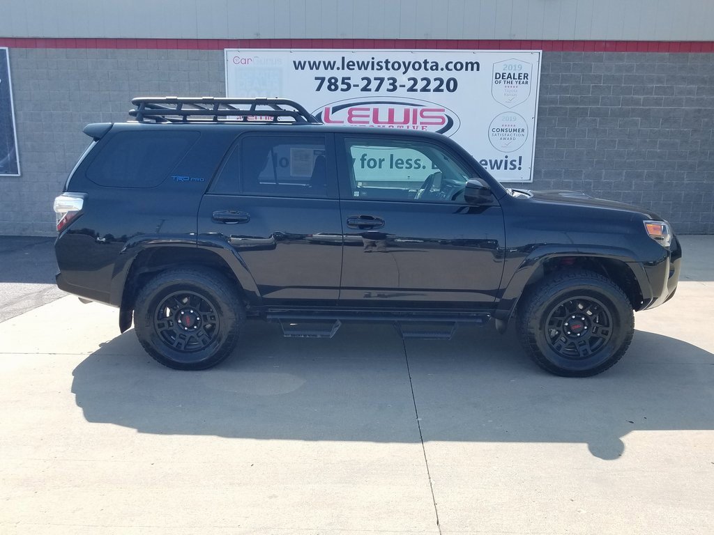 Used 2019 Toyota 4Runner TRD Pro with VIN JTEBU5JR3K5649641 for sale in Topeka, KS